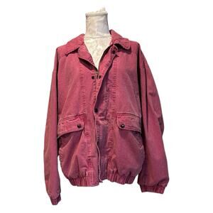 Vintage The North Face 90s Cotton Bomber Field Jacket Mens Sz Medium RN 61661